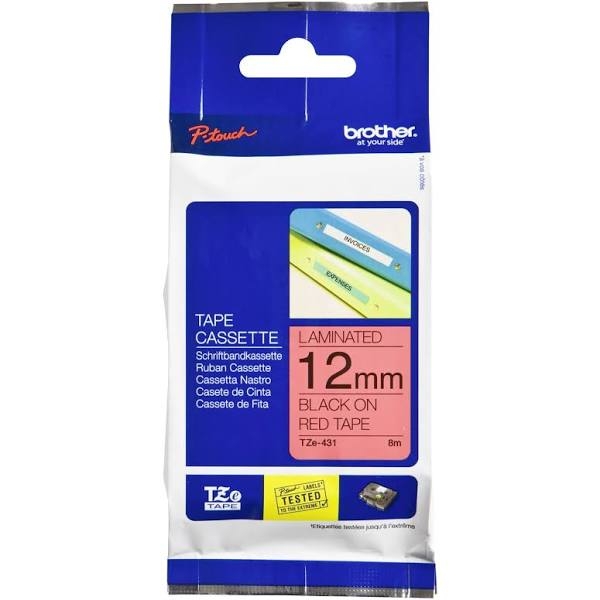 Brother TZe-431 Laminated Tape 12mm 8m 