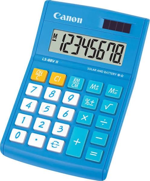 Picture of Canon [LS88VIIB] 8 Digit Calculator Blue
