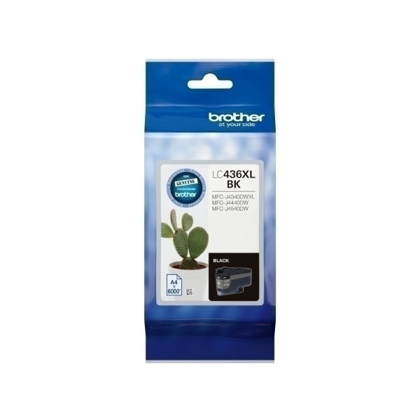 Picture of Brother LC436XL Black Ink Cart