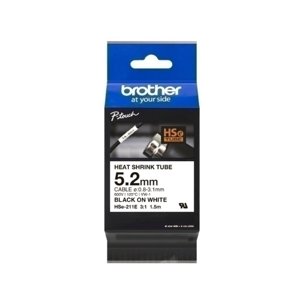 Picture of Brother HSe211E Labelling Tape
