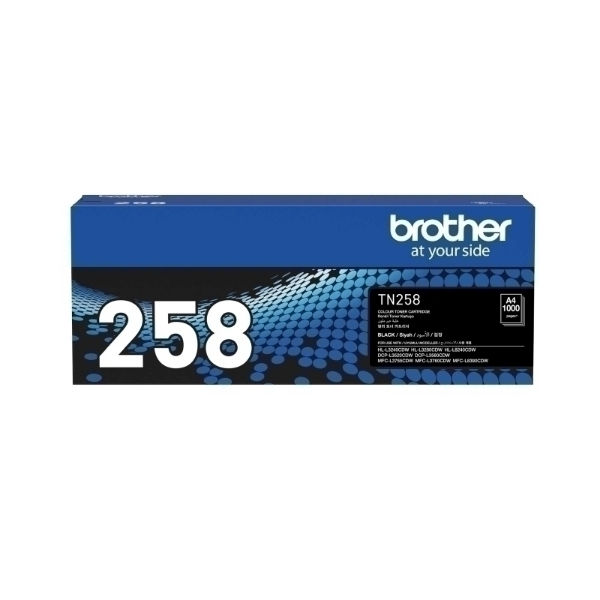 Picture of Brother TN258 Bk Toner Cart