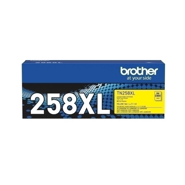 Picture of Brother TN258XL Yel Toner Cart