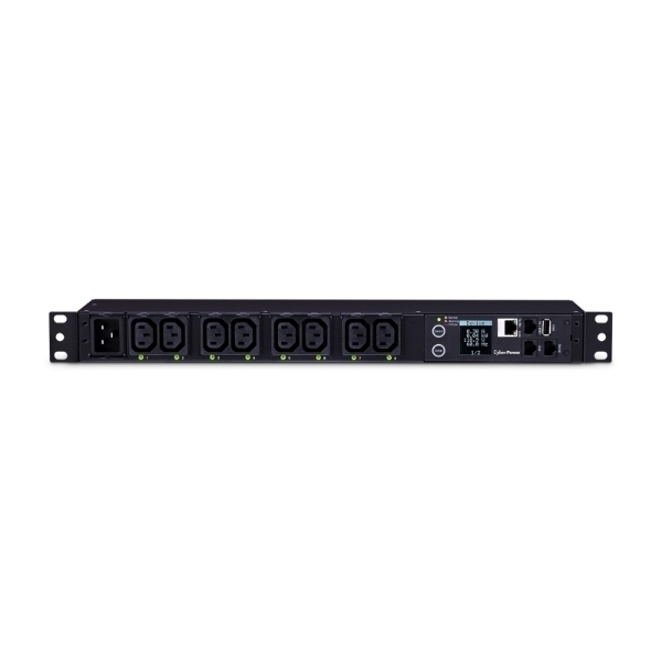 Picture of CyberPower 1U 8-Outlet 16A Switched MBO ePDU, PDU81005 Server PDU