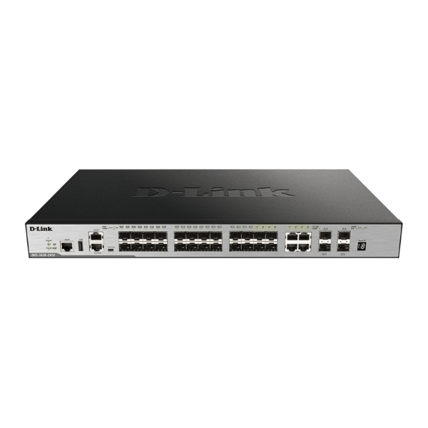 Picture of D-Link DGS-3630-28SC 28-Port Layer 3 Stackable Managed Gigabit Switch