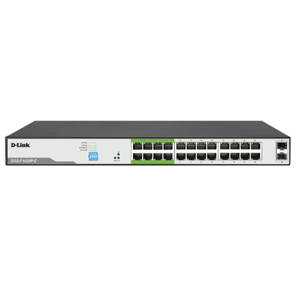 Picture of 26 Port Gigabit PoE Switch