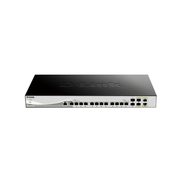 Picture of D-Link DXS-1210-16TC]16-Port 10 Gigabit Smart Managed Switch