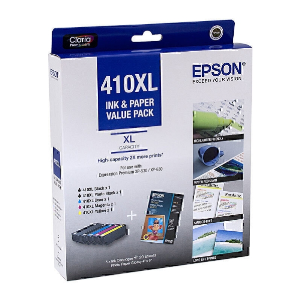 Picture of Epson 410XL 5 Ink Value Pack