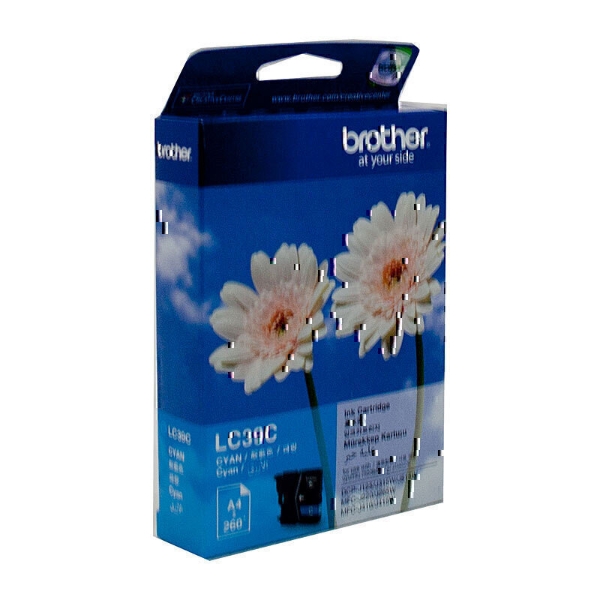 Picture of Compatible Brother LC-39C Cyan Ink Cartridge