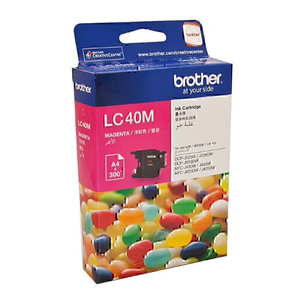 Picture of Brother LC40 Magenta Ink Cart