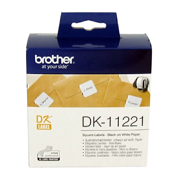 Picture of Brother DK-11221 23mm x 23mm White Label