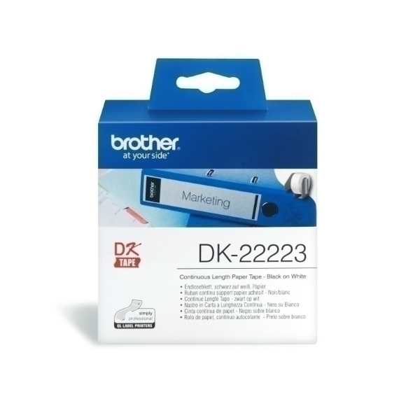 Picture of Brother DK22223 White Roll
