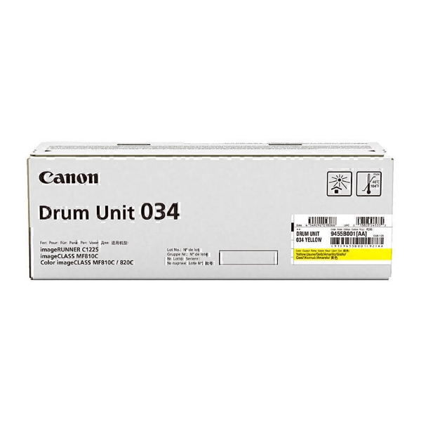 Picture of Canon CART034 Yellow Drum
