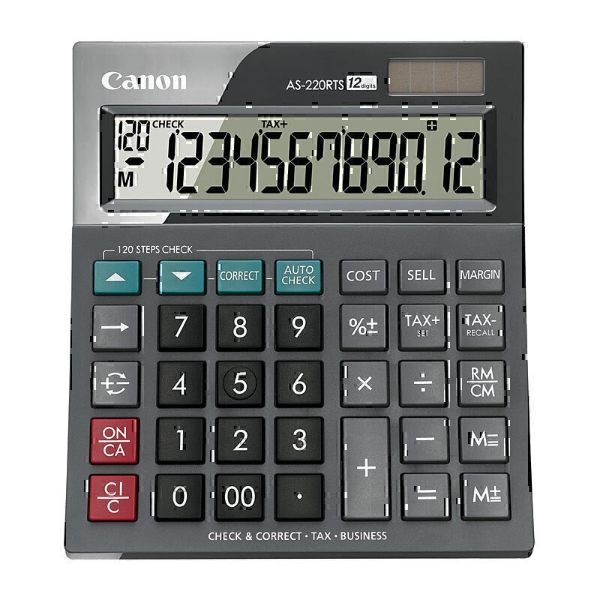 Picture of Canon AS220RTS Calculator