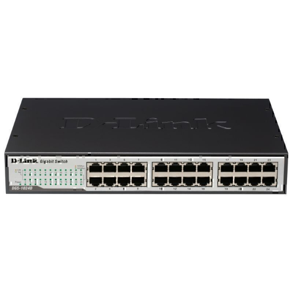 Picture of D-Link DGS-1024D 24 Port Gigabit Unmanaged Switch