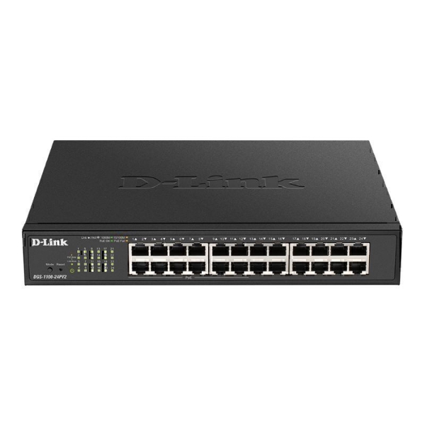 Picture of D-Link DGS-1100-24PV2 24-Port Gigabit Smart Managed PoE Switch