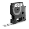 Picture of Dymo D1 Label Tape 12mm x 7m Black On White