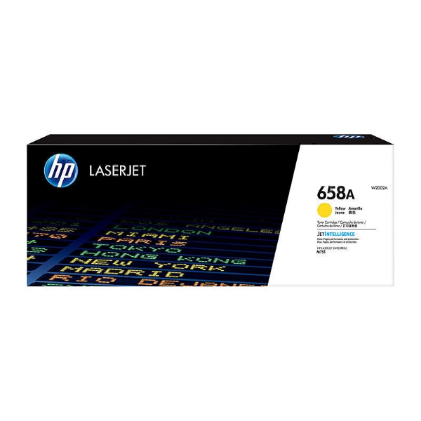 Picture of HP #658A Yellow Toner W2002A