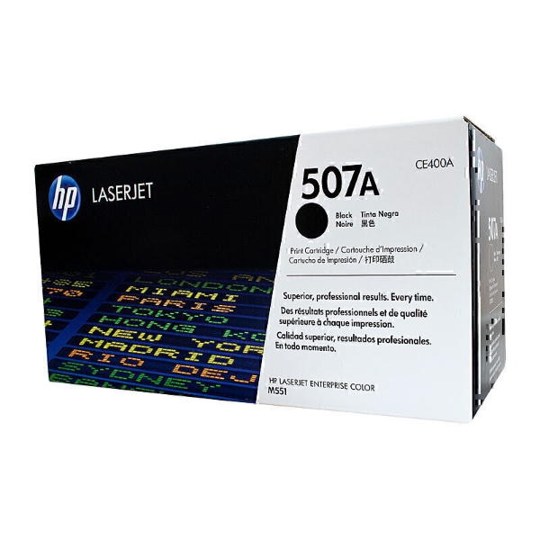 Picture of HP #507A Black Toner CE400A