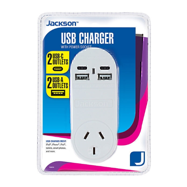 Picture of Jackson 1 Way 4 USB Charger