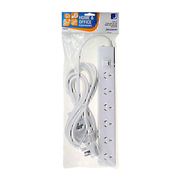 Picture of Jackson 6 Way Powerboard 5m