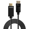 Picture of Lindy 36921 1m Passive DisplayPort to HDMI 4K Adapter Cable - Black