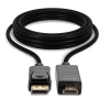 Picture of Lindy 36921 1m Passive DisplayPort to HDMI 4K Adapter Cable - Black