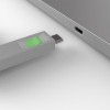 Picture of Lindy 40426 USB Type C Port Blocker Key, Green - Pack of 4