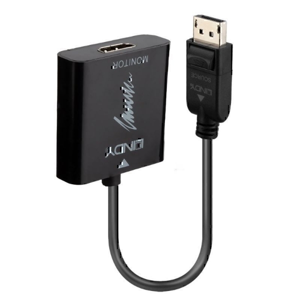 Picture of Lindy 41068 DisplayPort 1.2 to HDMI 2.0 18G Active Converter