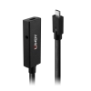 Picture of Lindy 43364 USB Cable 5 M USB 3.2 Gen 2 (3.1 Gen 2) USB C Black
