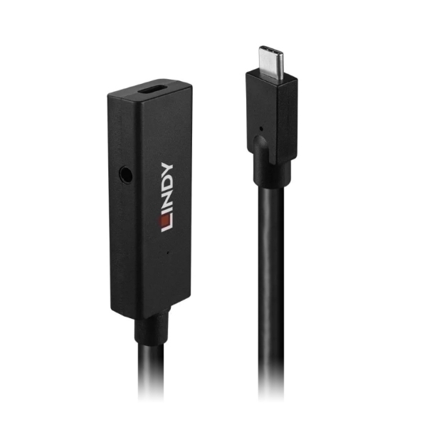 Picture of Lindy 43364 USB Cable 5 M USB 3.2 Gen 2 (3.1 Gen 2) USB C Black