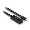 Picture of Lindy 43364 USB Cable 5 M USB 3.2 Gen 2 (3.1 Gen 2) USB C Black