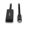 Picture of Lindy 43364 USB Cable 5 M USB 3.2 Gen 2 (3.1 Gen 2) USB C Black