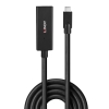 Picture of Lindy 43364 USB Cable 5 M USB 3.2 Gen 2 (3.1 Gen 2) USB C Black
