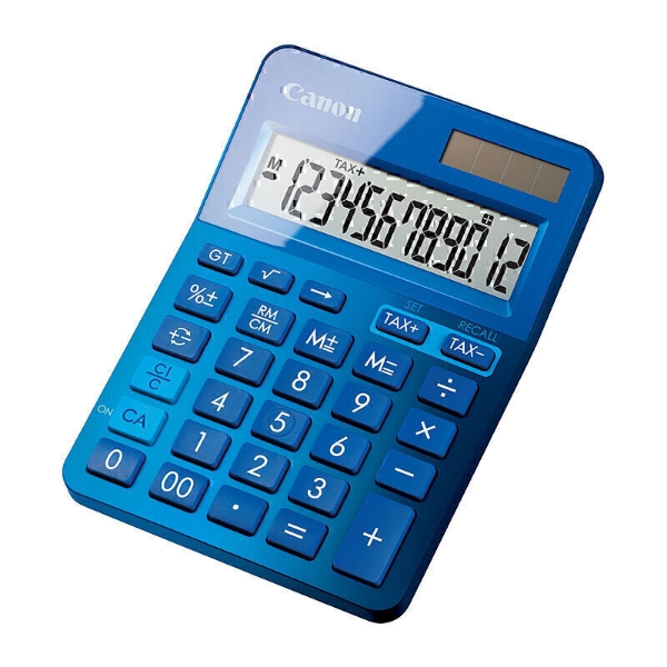 Picture of Canon LS-123K Calculator - Blue