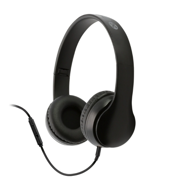 Picture of Moki Flip Head Phones Blk