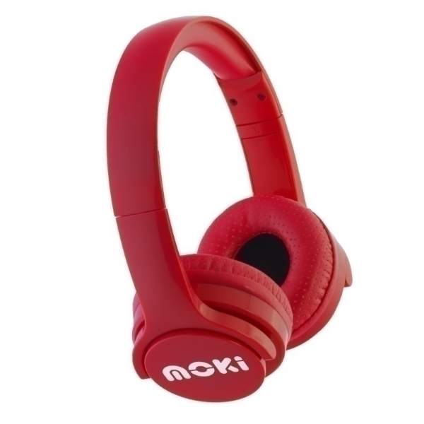 Picture of Moki Brites Headphones Red