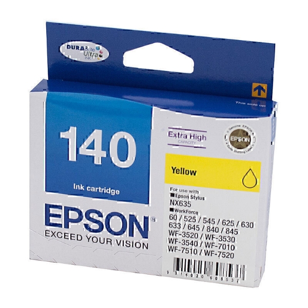 Picture of Epson 140 Yellow Ink Cart