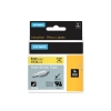 Picture of Dymo 18052 Heat Shrink Tube Label Black/Yellow
