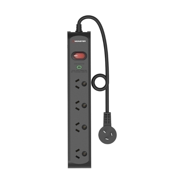 Picture of Monster 4-Port Surge Black