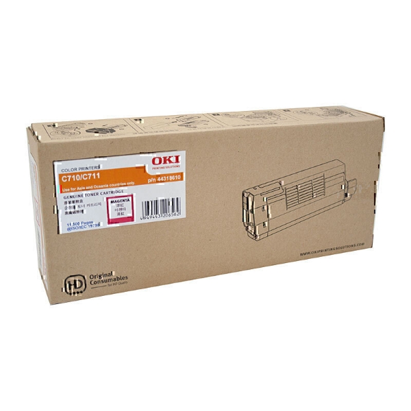 Picture of Oki C710N/C711N Magenta Toner