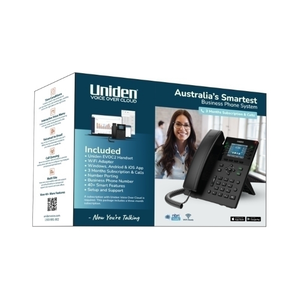 Picture of Uniden VOC Business Phone (EVOC2BUNDLE)