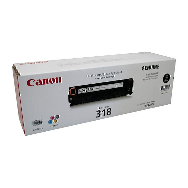 Picture of Canon CART318 Black Toner