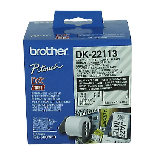 Picture of Brother Clear Continuous Film Roll Dk 22113