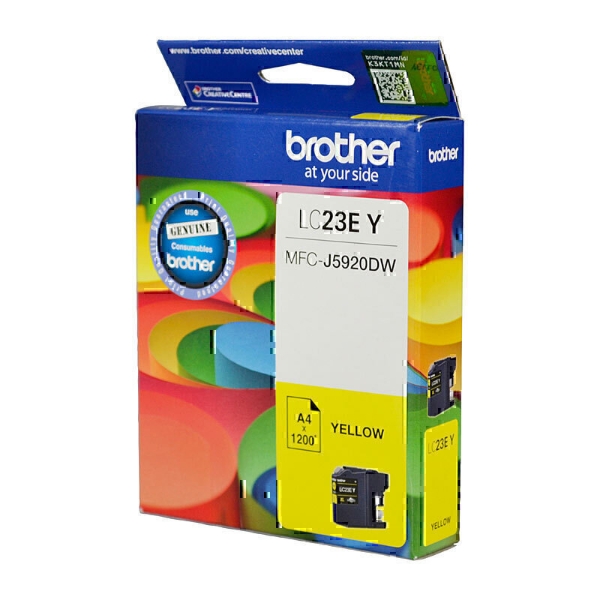 Picture of Brother LC23E Yellow Ink Cart