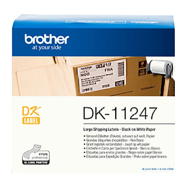 Picture of Brother DK-11247 White Label (Genuine)