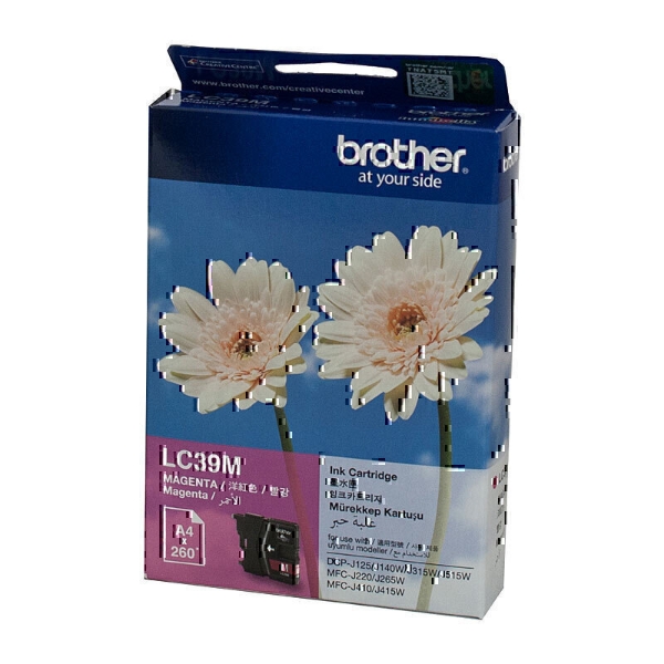 Picture of Brother LC39 Magenta Ink Cart