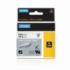 Picture of Dymo 18053 Rhino Heat Shrink Tubing Black On White 9mm