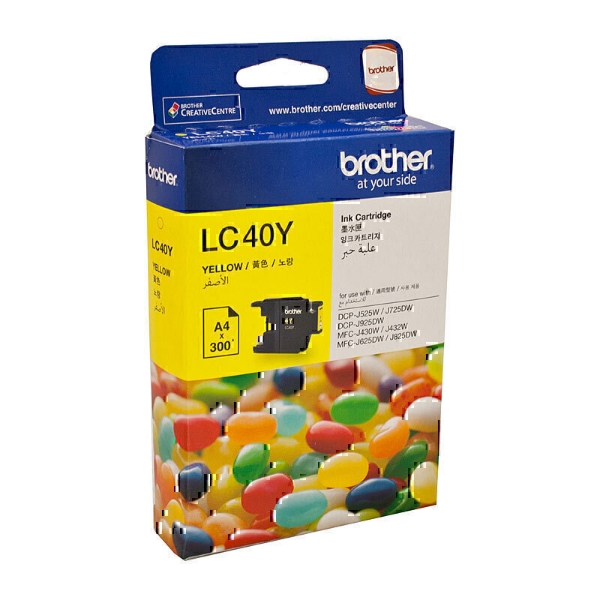 Picture of Brother LC40 Yellow Ink Cart