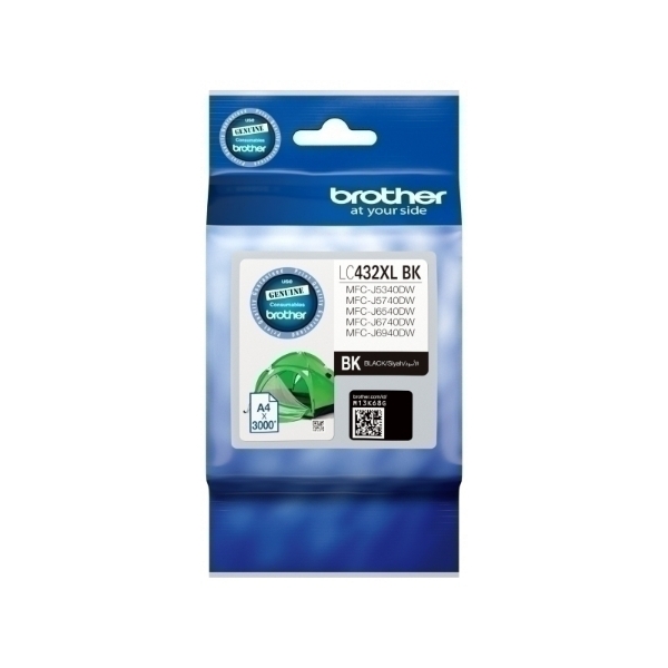 Picture of Brother LC432XL Black Ink Cart