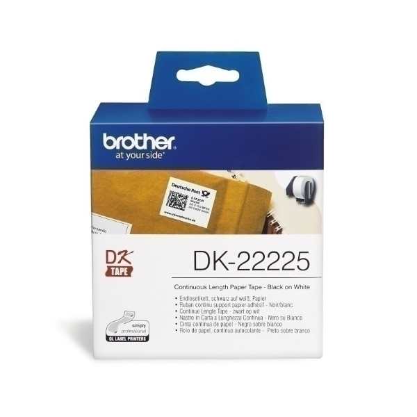 Picture of Brother DK22225 White Roll